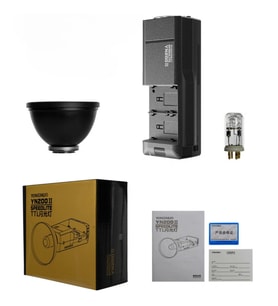 Yongnuo YN200-II 200W Taşınabilir Sony NP-F Batarya Uyumlu TTL Flaş