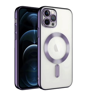 iPhone 13 Pro Kılıf Kross Magneticsafe Kapak - Mor