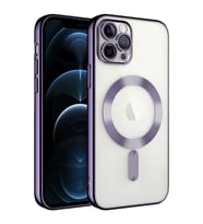 iPhone 13 Pro Kılıf Kross Magneticsafe Kapak - Mor