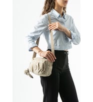 Çapraz Askılı Ultra Hafif Çok Cepli Omuz Çantası Bej Model: (571-7M)