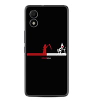 TCL 303 Kılıf Silikon Desen Özel Seri Dead Line 1662