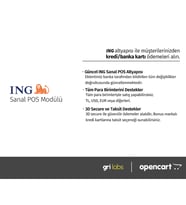 OpenCart - ING Sanal POS Modülü