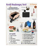 KEDİ BAŞLANGIÇ SET **15 PARÇA