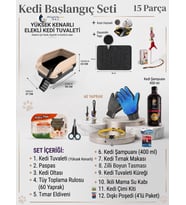 KEDİ BAŞLANGIÇ SET **15 PARÇA