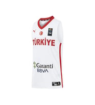 Puma  Turkey V Neck Game Jersey Erkek Basketbol Forması 60660601 Beyaz