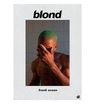 Frank Ocean "sarışın" A3 Boyutunda Genişletilmiş Albüm Tablo Ahşap Poster Dekoratif