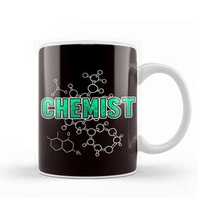 Chemist Scientist Laboratory Chemistry Pharmacist Science Kupa Bardak Porselen