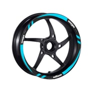 Tvs Wego 110 2012 - 2024 Uyumlu Mavi 1 Set Jant Şeridi