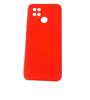 Redmi 10 C ile Uyumlu Cappy Silikon Kılıf Kırmızı