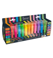 Serve Berry Fosforlu Kalem 12'li Set