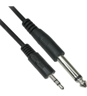 D-Sound 1.5 Metre 3.5 mm. Stereo (Erkek) - 6.35 mm. Mono (Erkek)