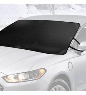 BUFFER® Büyük Boy Araçlar İçin Ön Cam Brandası SUV ve Doblo Araçlar İçin Kar Buz Güneş Brandası