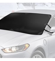 BUFFER® Büyük Boy Araçlar İçin Ön Cam Brandası SUV ve Doblo Araçlar İçin Kar Buz Güneş Brandası