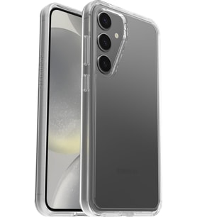 Symmetry Clear Samsung Galaxy S24+ için kılıf, darbeye dayanıklı, düşmeye karşı dayanıklı, ince koruyucu kılıf, askeri standartlara göre 3 kat daha fazla düşme, şeffaf