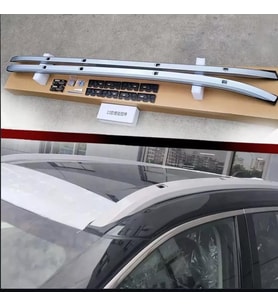 Nissan Qashqai tavan kenar rayı çıtası oem krom 2023+ sonrası uyumlu