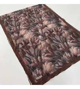 QASHKA Desenli Kraş Şal BCB0705