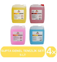 Supta 4'lü Genel Temizlik Seti 5 KG