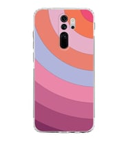 Xiaomi Redmi Note 8 Pro  Kamera Korumalı Kapak Renk Cümbüşü Tasarımlı Şeffaf  Kılıf