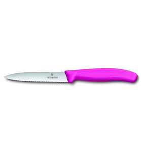 Victorinox SwissClassic 10cm Soyma Bıçağı Pembe 6.7736.L5