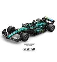 1:43 Aston Martin Aramco F1 Çek Bırak Metal Araba - Diecast Formula 1 Yarış Aracı
