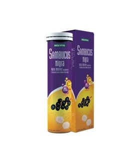 Aksu Vital Sambucus Nigra (Kara Mürver) Efervesan 20 Tablet