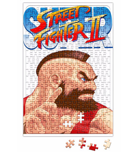 Street Fighter 2 Vega Puzzle 240 Parça Yapboz