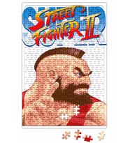 Street Fighter 2 Vega Puzzle 240 Parça Yapboz