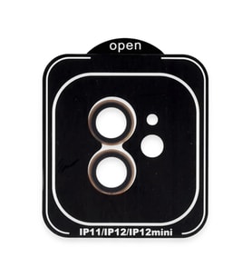 Joko Apple iPhone 11 PVD Metal Kamera Lens - Turuncu