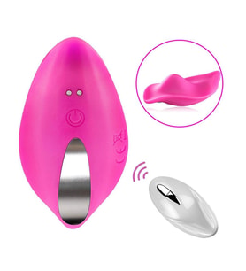 Kablosuz Uzaktan Kumandalı Giyilebilir Klitoral Vibratör Rose – USB Şarjlı, Sessiz ve Su Geçirmez