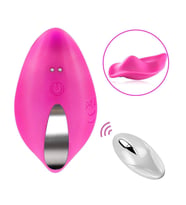 Kablosuz Uzaktan Kumandalı Giyilebilir Klitoral Vibratör Rose – USB Şarjlı, Sessiz ve Su Geçirmez