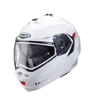 DUKE X TOUR ÇENE AÇILIR MOTOSİKLET KASKI METAL WHITE