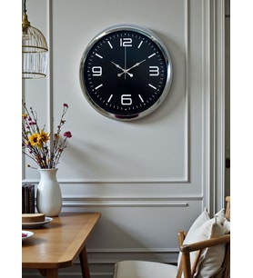 Elegance 40 Cm Metal Büyük Rakamlı Tasarım