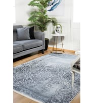Dijital Kaymaz Yıkanabilir Beyaz Modern Salon Halısı Mutfak Halısı Koridor Halısı Yolluk HLN342