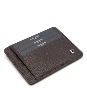 Pierre Cardin Kahve Floater Unisex Deri Kartlık 0422A42