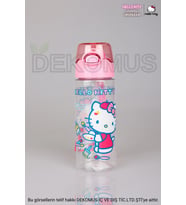 YENİ SEZON LİSANSLI HELLO KITTY TRITAN MATARA 500 ML (Pembe)
