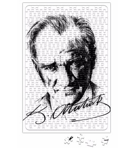 Atatürk imzalı(1) Puzzle 240 Parça Yapboz