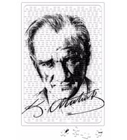 Atatürk imzalı(1) Puzzle 240 Parça Yapboz
