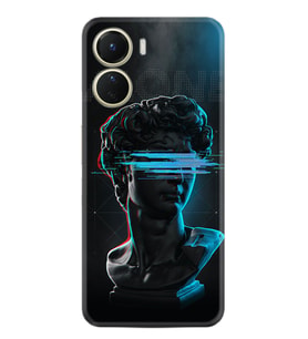 Vivo Y16 Kılıf Silikon Desen Özel Seri Alone 1668