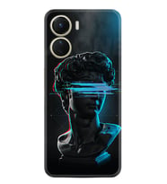 Vivo Y16 Kılıf Silikon Desen Özel Seri Alone 1668
