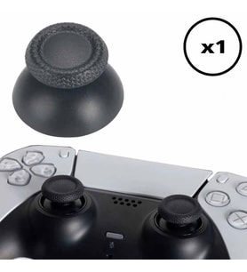 1 ADET Playstation 5 İçin Analog Başlık PS5 Topuz Kol Tamiri PS5 Uyumlu Yedek Parça Analog Cap (Siyah)