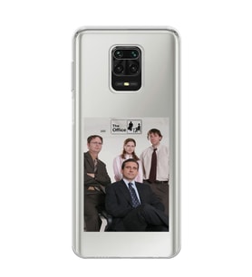 Redmi Note 9 Pro / 9s Uyumlu The Office Tasarımlı Şeffaf Telefon Kılıfı