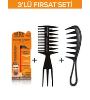 Fontenay Saç Şekillendirici Pudra Toz Wax Ultra Strong Turuncu 20gr + Şekil Tarağı X2 3'Lü Set