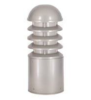 AVONNI BSU-68155-BBY-K Gri Boyalı Dış Mekan Aydınlatma E27 Aluminyum Polikarbon Cam 15cm