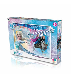 Frz709 Frozen 50 Parça Çocuk Puzzle-Ks Puzzle