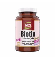Ncs Biotin 2500 Mcg L Sistein Çinko 180 Tablet