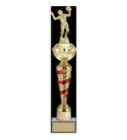 ODAK KUPA - Figürlü Kupalar - Voleybol Kadın Figürlü Kupalar FG-077 B - 54 cm