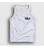 Presmono Unisex Beyaz Logo Blur Atlet 453720tt (Beyaz)