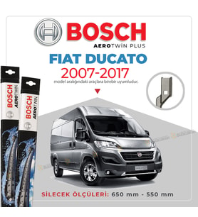 Bosch Aerotwin Muz Silecek Takımı Fiat Ducato 2007-2017 ile uyumlu