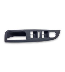 VW Jetta 2006-2010 Sol Ön Kapı Cam Düğme Çerçevesi Siyah 1K4868049C