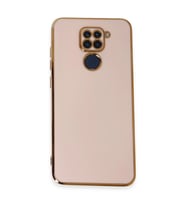 Xiaomi Redmi Note 9 Kılıf Volet Silikon - Pembe